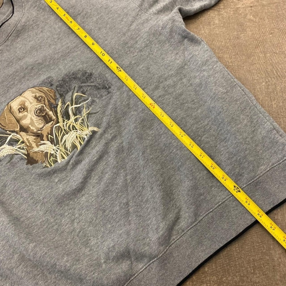 Vintage Dog Nature Animals Croft & Barrow Early 2000s Sweatshirt Crewneck Large - Picture 5 of 5